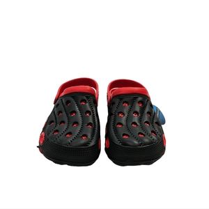 NWT, Men's Clogs 2 Tone Black Red Size 7-12